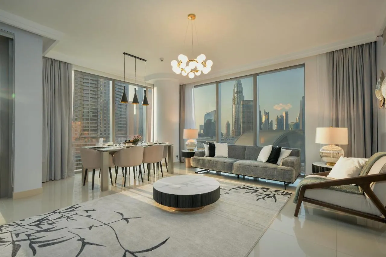 Апартаменты Boulevard Point 2Br Luxury, Full View Of Burj, Connected To Dubai Mall 0*,  ОАЭ