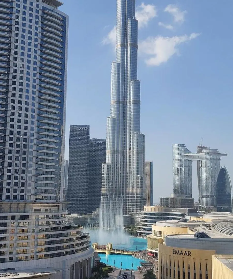 Апартаменты Boulevard Point 2Br Luxury, Full View Of Burj, Connected To Dubai Mall