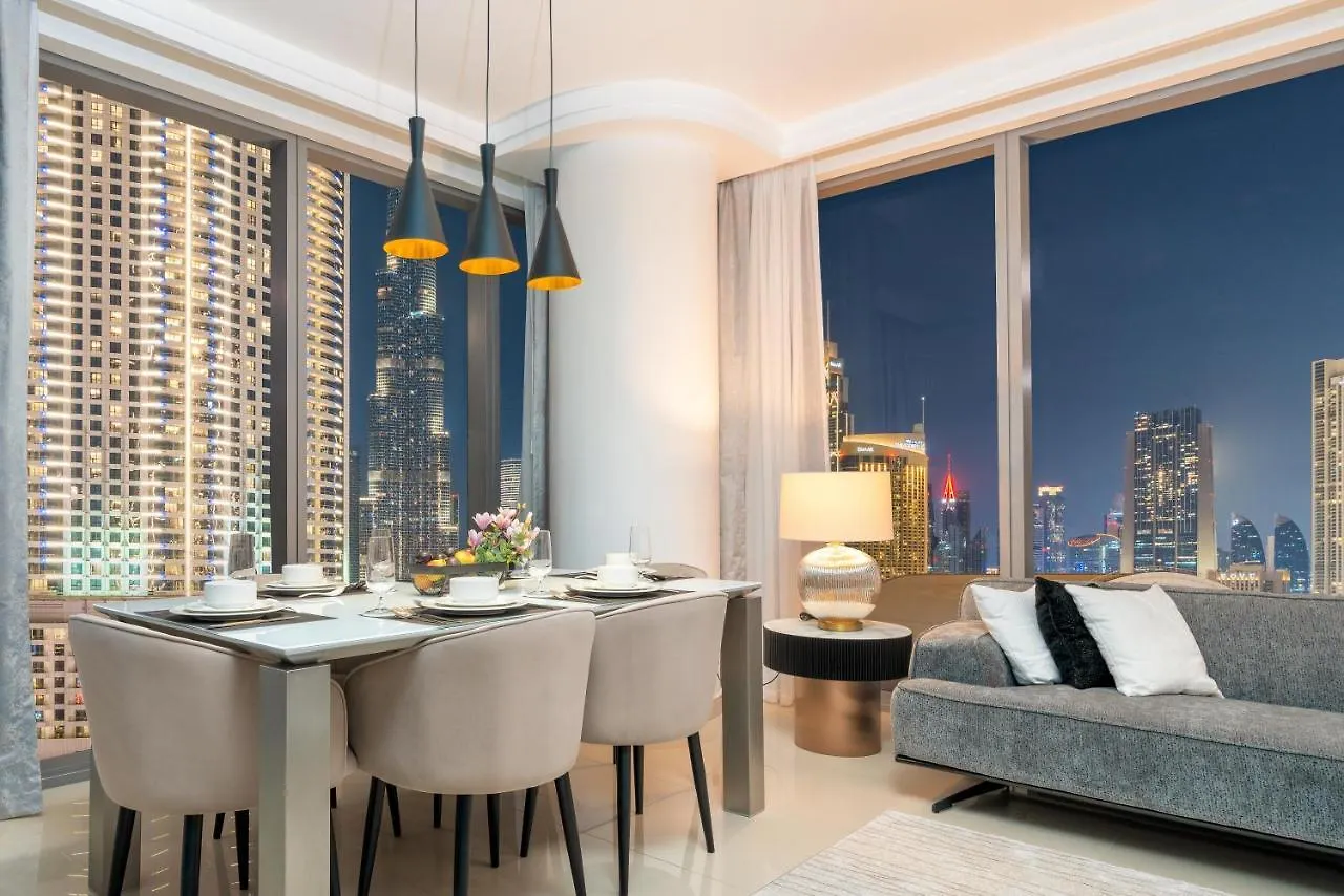 Boulevard Point 2Br Luxury, Full View Of Burj, Connected To Dubai Mall Apartment
