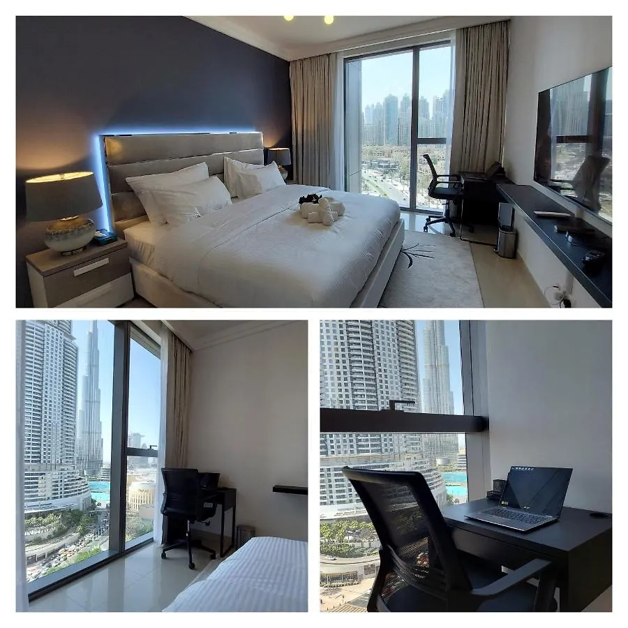 Boulevard Point 2Br Luxury, Full View Of Burj, Connected To Dubai Mall Apartment